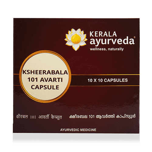 Kerala Ayurveda Ksheerabala 101 Avarti Capsule (100 Nos)