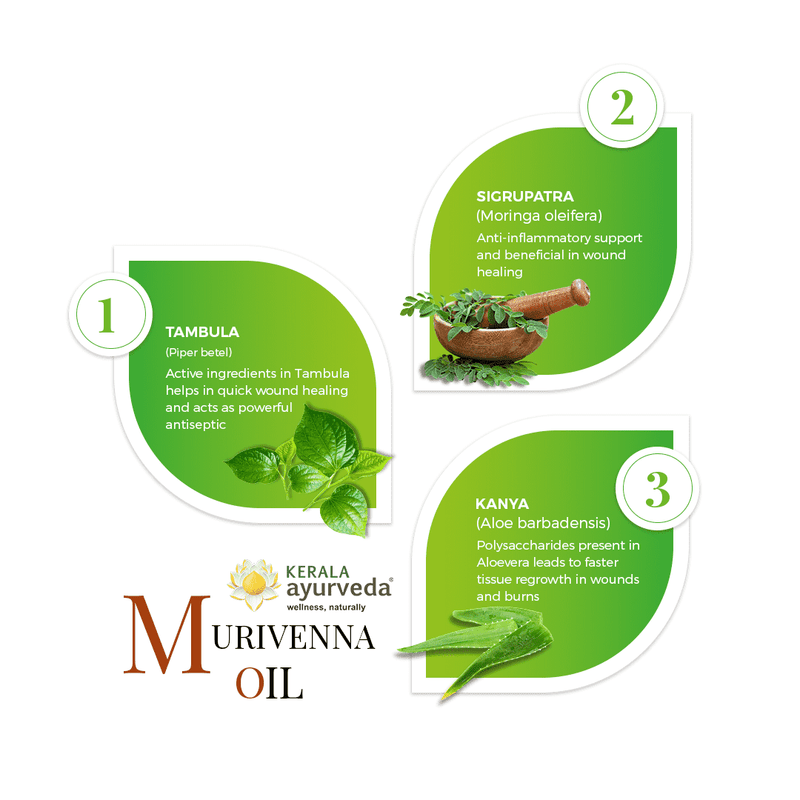 Kerala Ayurveda Murivenna Oil (200ml)