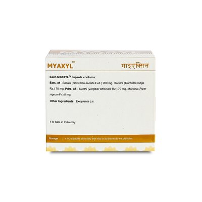 Kerala Ayurveda Myaxyl Capsules (100 Nos)