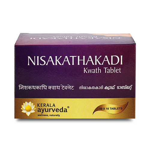 Kerala Ayurveda Nisakathakadi Kwath Tablet (100 Nos)