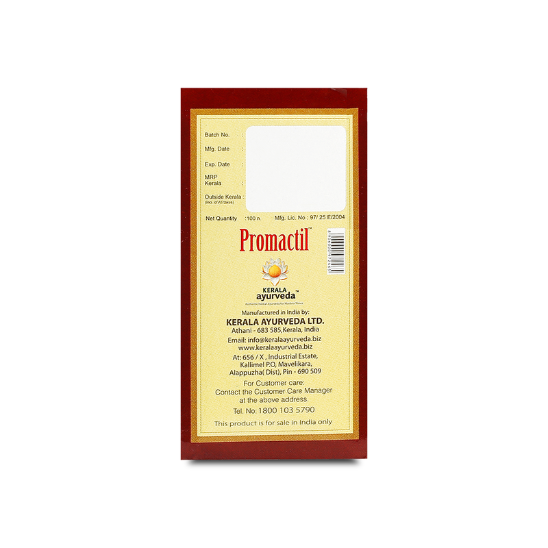 Kerala Ayurveda Promactil Capsule (100 Nos)