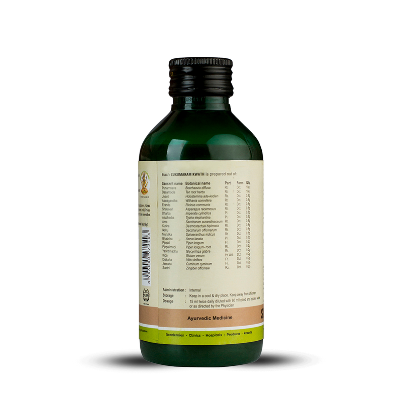 Kerala Ayurveda Sukumaram Kwath (200ml)