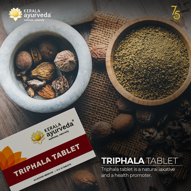 Kerala Ayurveda Triphala Tablet (100 Nos)