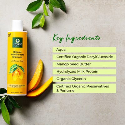 Organic Harvest Organic Nourishment Shampoo (250ml)