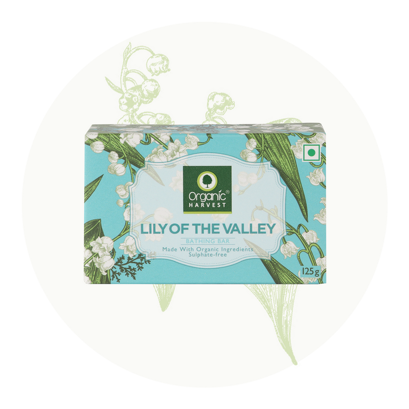 Organic Harvest Lily of the Valley Bathing Bar (125gm)
