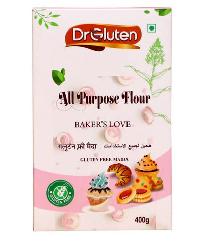 Dr Gluten - Gluten Free Premium All Purpose Flour: Maida-type (400g)