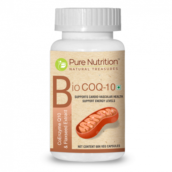Pure Nutrition Bio COQ-10 (60 Veg Capsules)
