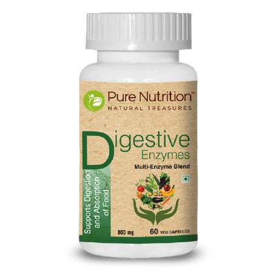 Pure Nutrition Digestive Enzymes (60 Capsules)