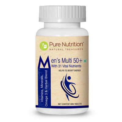 Pure Nutrition Mens Multi 50 + (60 Tablet)