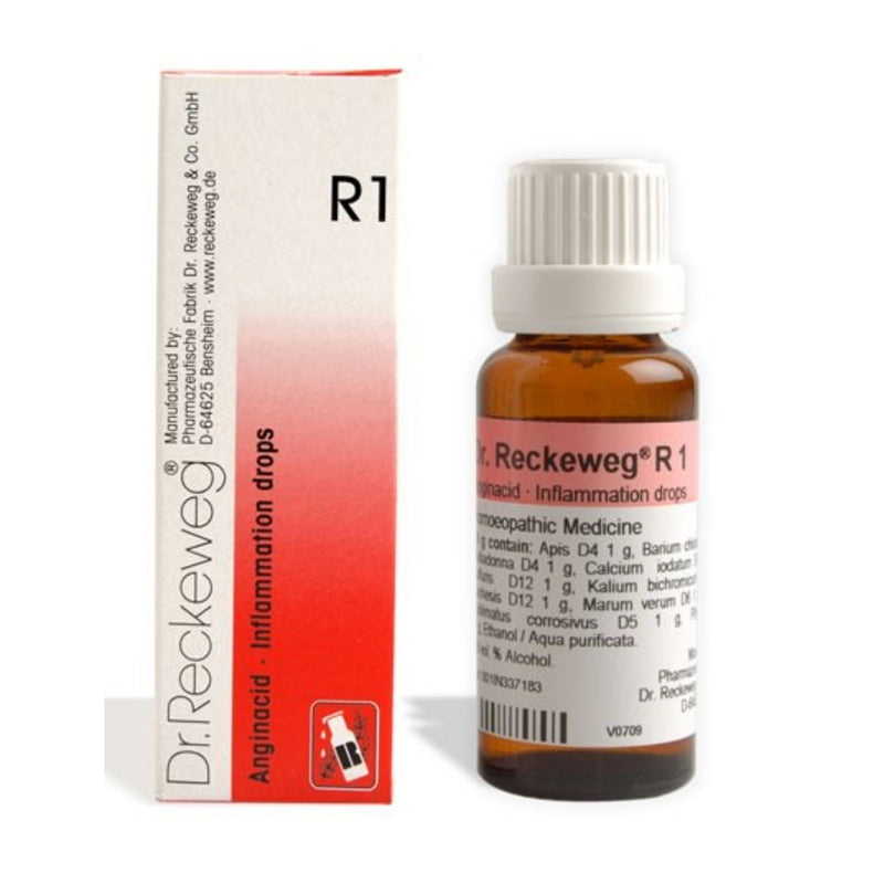 Dr. Reckeweg R1 (Anginacid) Drops 22ml