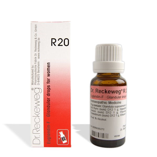 Dr. Reckeweg R20 (Glandular Drops for Women) Drops 22ml