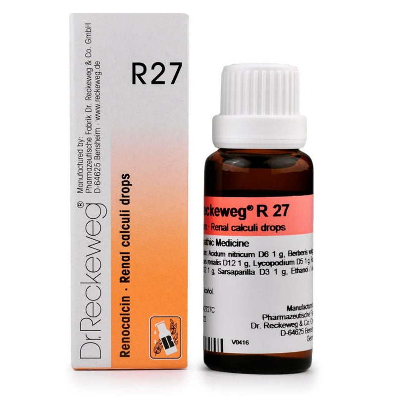 Dr. Reckeweg R27 (Renocalcin) Drops 22ml