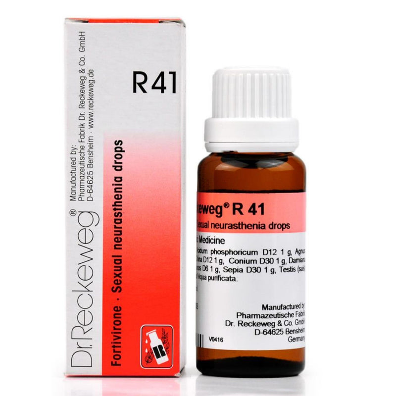 Dr. Reckeweg R41 (Fortivirone, Lack of Vitality) Drops 22ml