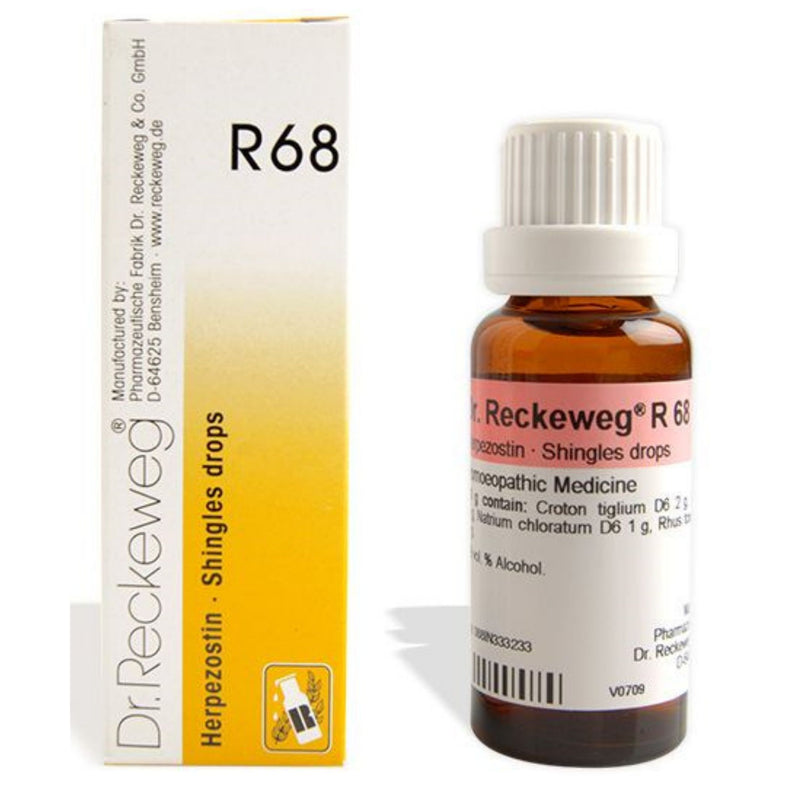 Dr. Reckeweg R68 (Herpezostin-Shingles skin rash Drops) Drops 22ml