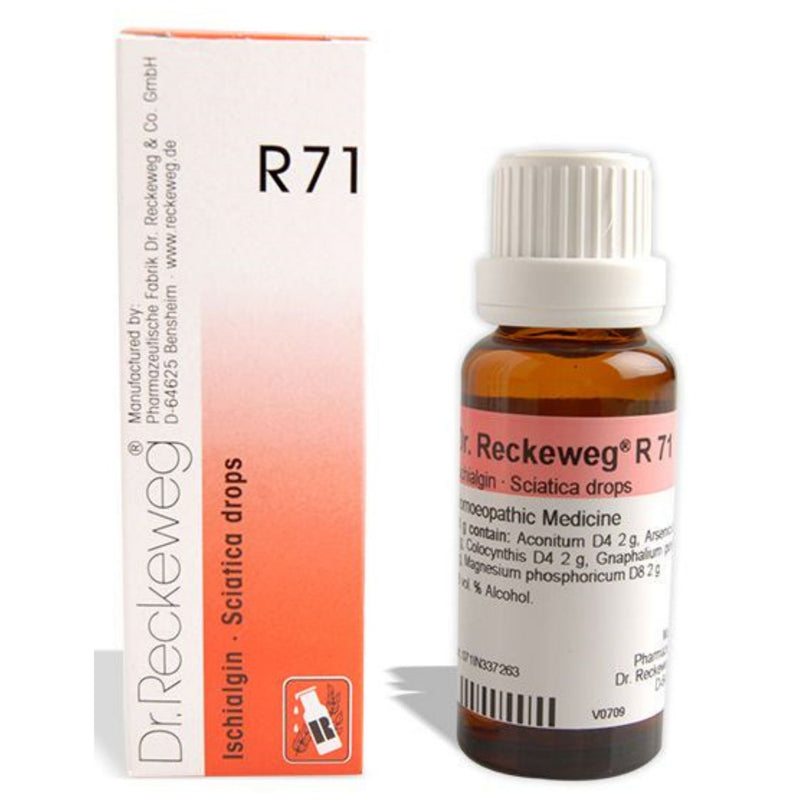 Dr. Reckeweg R71 (Ischialgin-Sciatica Drops) Drops 22ml