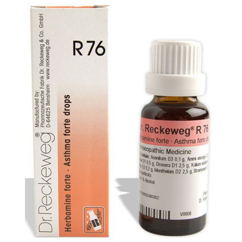 Dr. Reckeweg R76 (Herbamine Forte-Bronchial Forte Drops) Drops 22ml