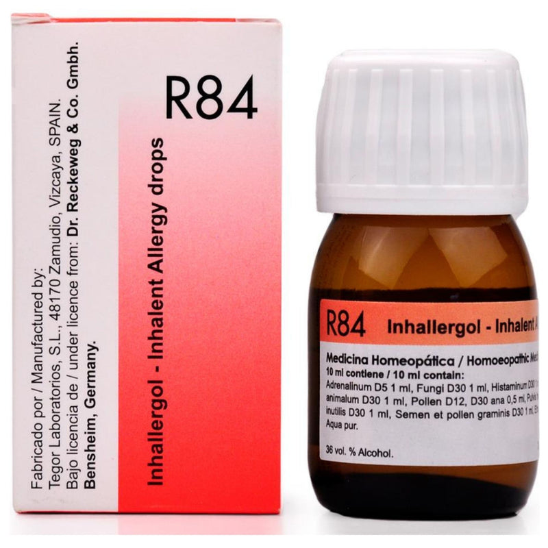 Dr. Reckeweg R84 (Inhallergol-Inhalent Allergy Drops) Drops 22ml