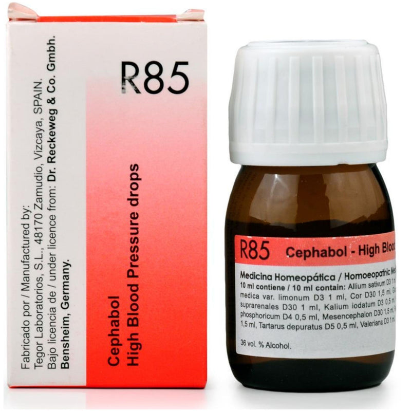 Dr. Reckeweg R85 (Cephabol-High Blood Pressure Drops) Drops 22ml