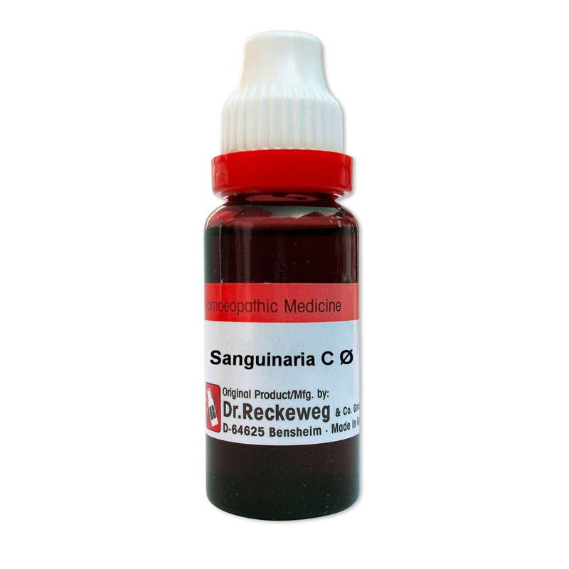 Dr. Reckeweg Sanguinaria Canadensis Mother Tincture (20ml)