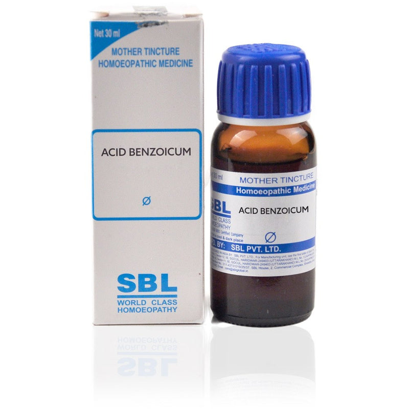 SBL Acid Benzoicum Mother Tincture (30ml)