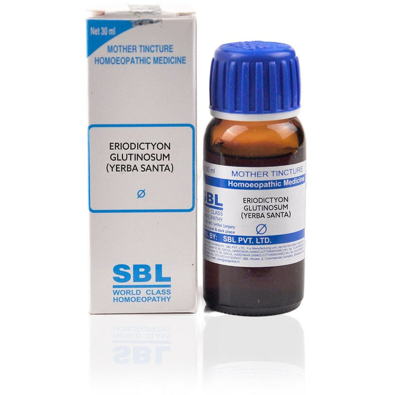 SBL Eriodictyon Glutinosum Mother Tincture (30ml)