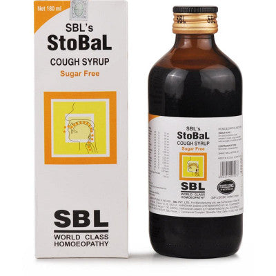 SBL Stobal Cough Syrup - Sugar Free (180ml)
