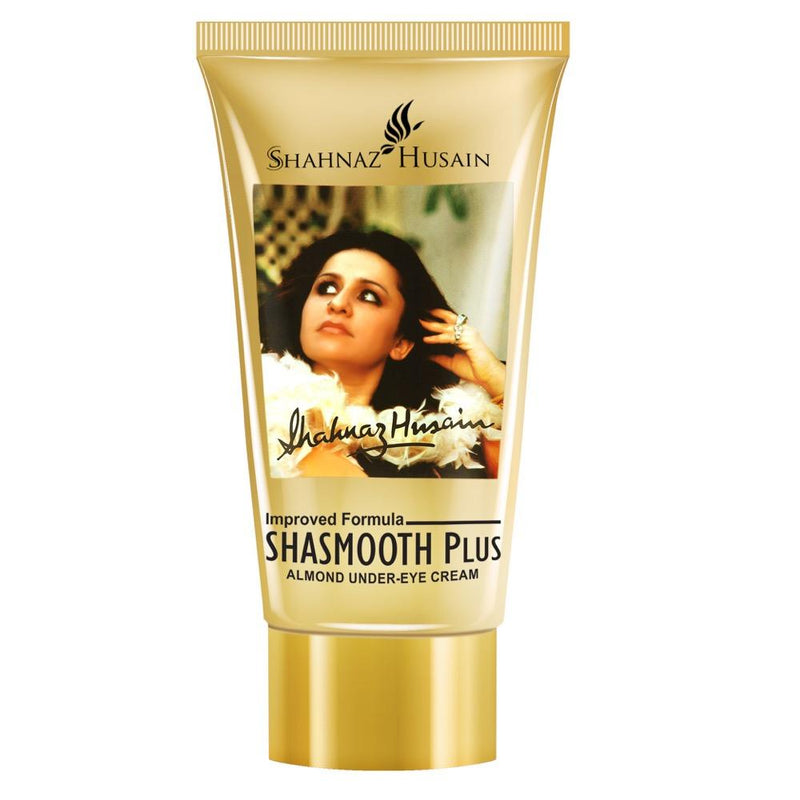 Shahnaz Husain Shasmooth Plus - Almond Under Eye Cream (40gm)