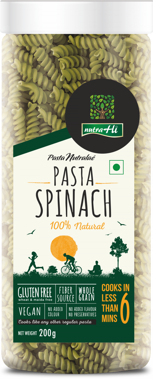 Nutrahi Gluten Free Spinach Pasta (200g)