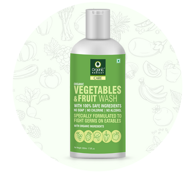 Organic Harvest Vegetables & Fruits Wash (500ml)
