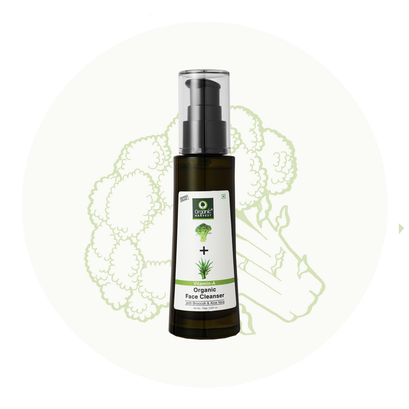 Organic Harvest Organic Face Cleanser – Vitamin A (100ml)