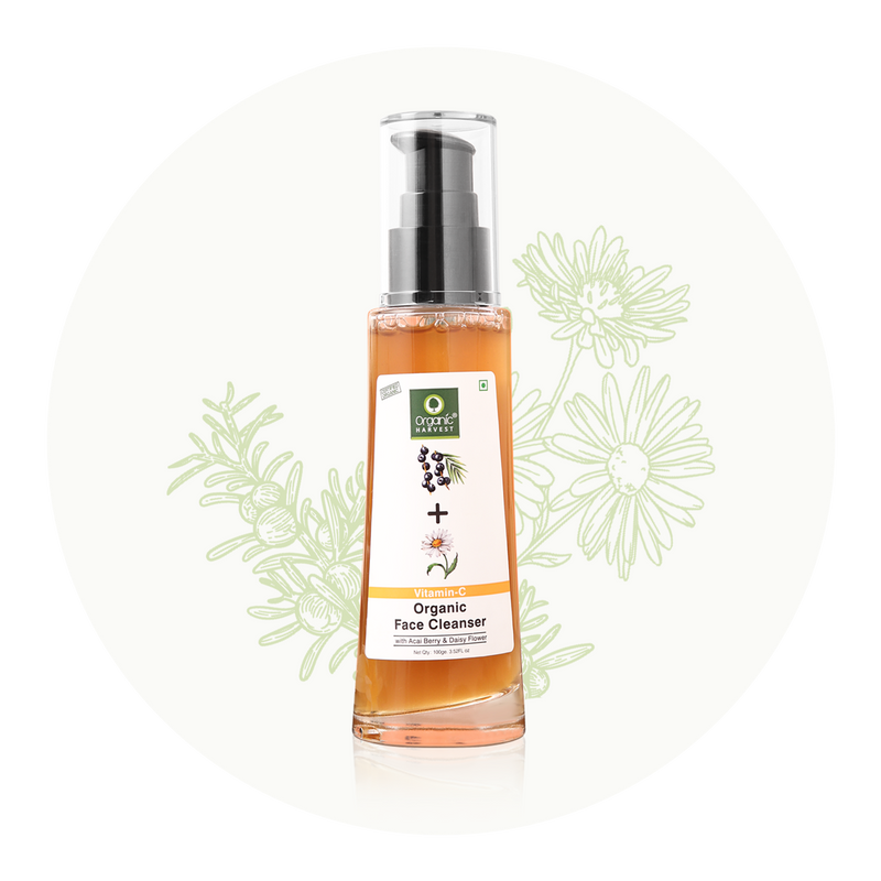 Organic Harvest Organic Face Cleanser – Vitamin C  (100ml)