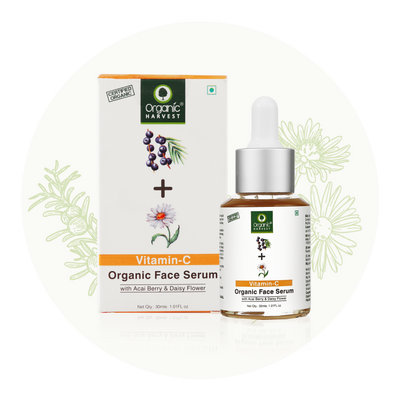 Organic Harvest Organic Face Serum – Vitamin C (30ml)