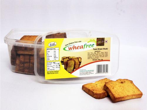 Wheafree Gluten Free Toast Bread -Rusk (300gm)