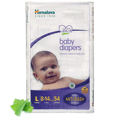 Himalaya baby diapers (Medium - 54s - 5-11 Kg)