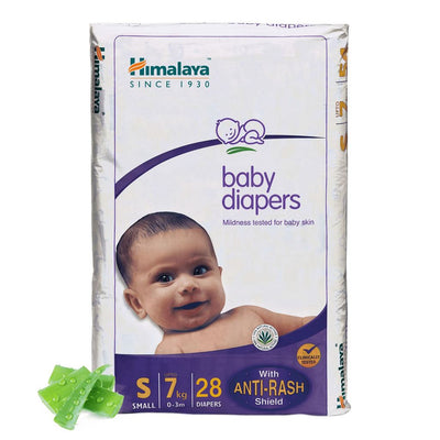 Himalaya baby diapers (Small - 9s - upto 7 kg)