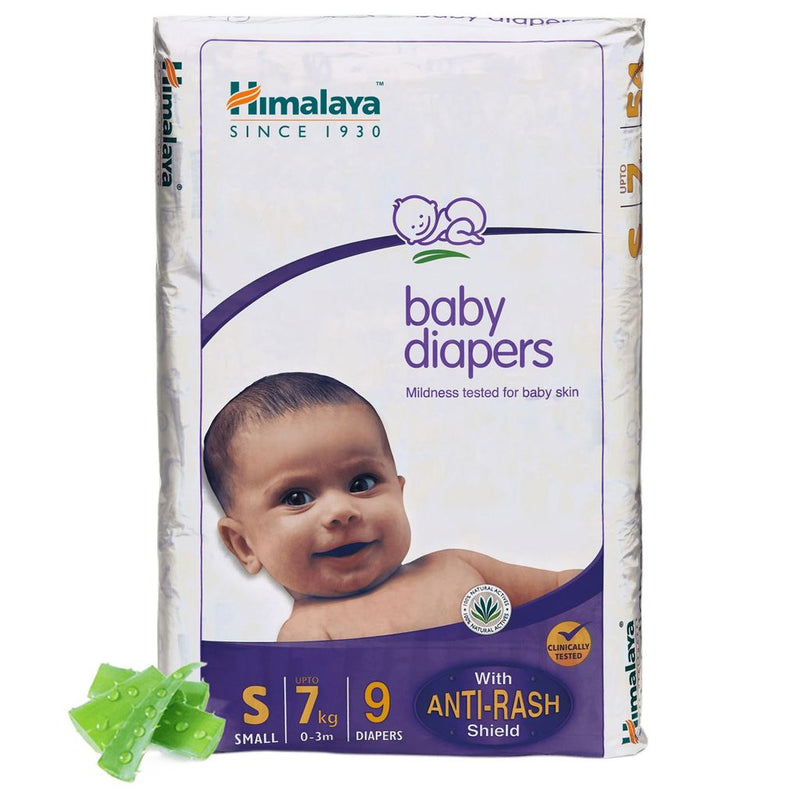 Himalaya baby diapers (Small - 9s - upto 7 kg)