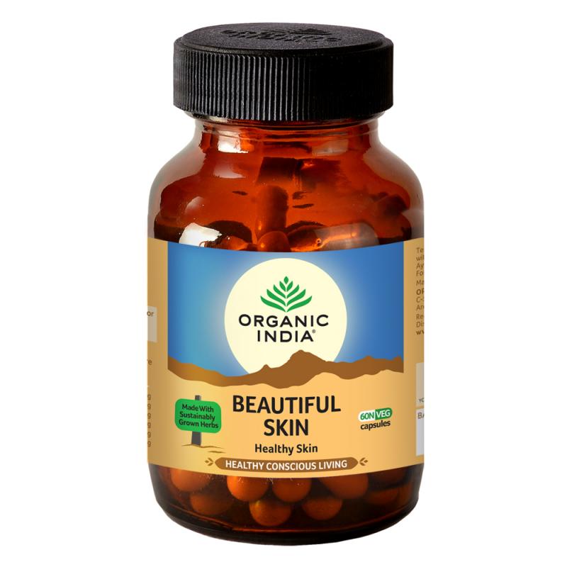 Organic India Beautiful Skin (60 Capsules)