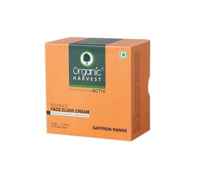 Organic Harvest Radiance Face Elixir Cream (50gm)