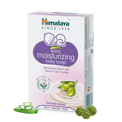 Himalaya extra moisturizing baby soap (100g)