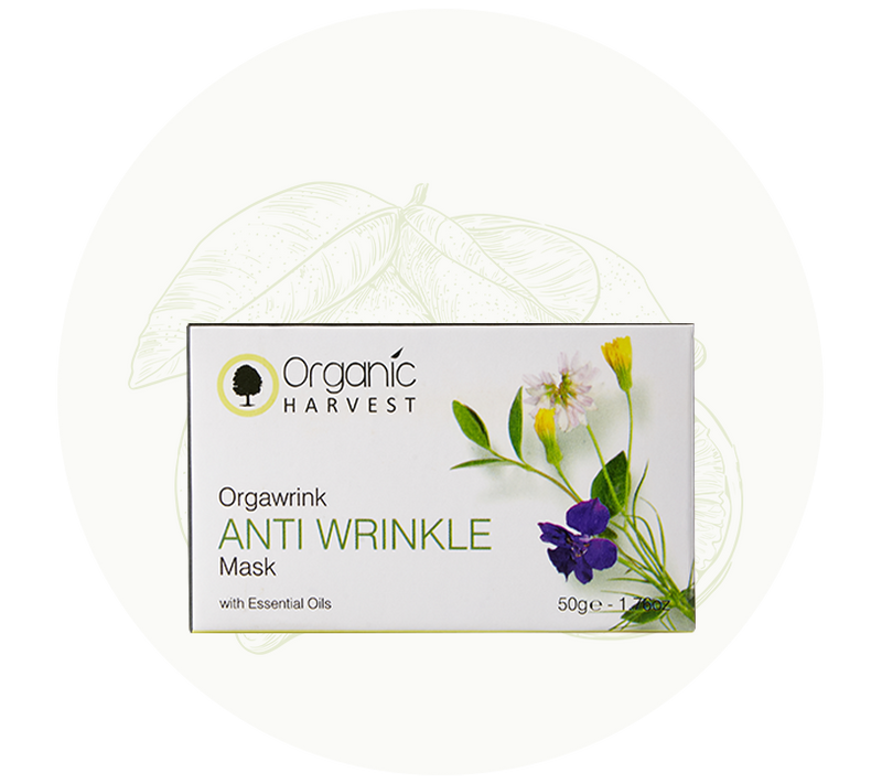 Organic Harvest Anti Wrinkle Mask (50gm)