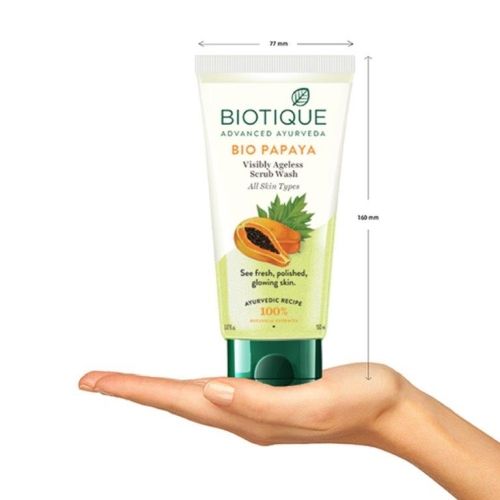 Biotique Bio Papaya Exfoliating Face Wash (150ml)