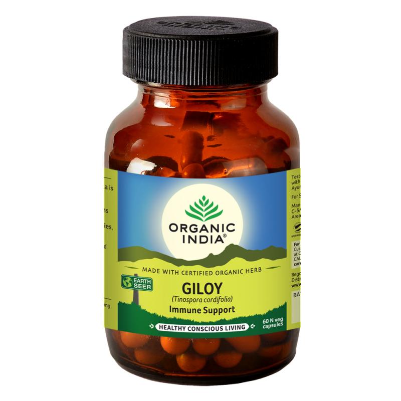 Organic India Giloy (60 Capsules Bottle)