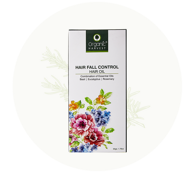 Organic Harvest Hair Oil For Hair fall Control (50ml)