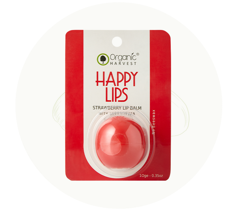 Organic Harvest Strawberry Lip Balm (8gm)
