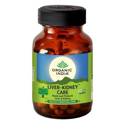 Organic India Liver-Kidney Care (60 Capsules Bottle)
