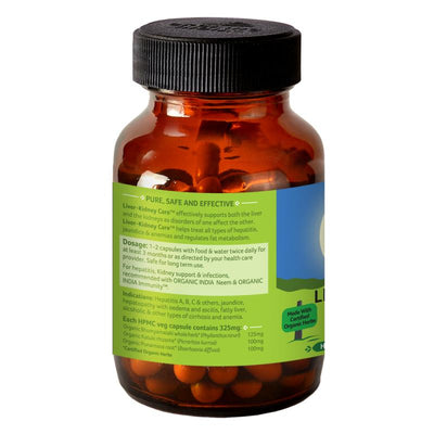 Organic India Liver-Kidney Care (60 Capsules Bottle)