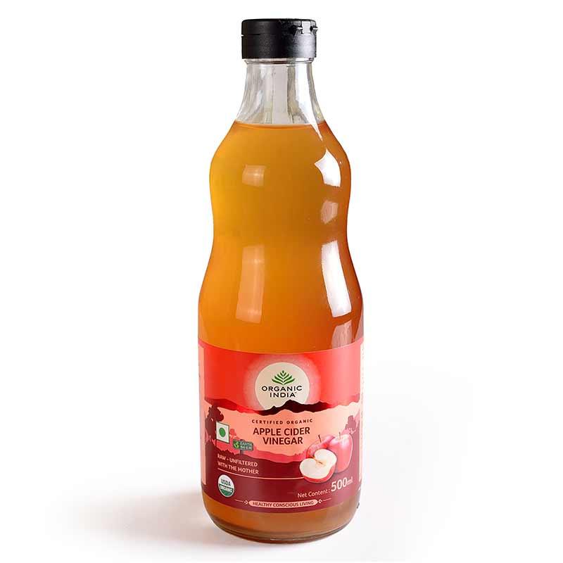 Organic India Apple Cider Vinegar (500 ml)