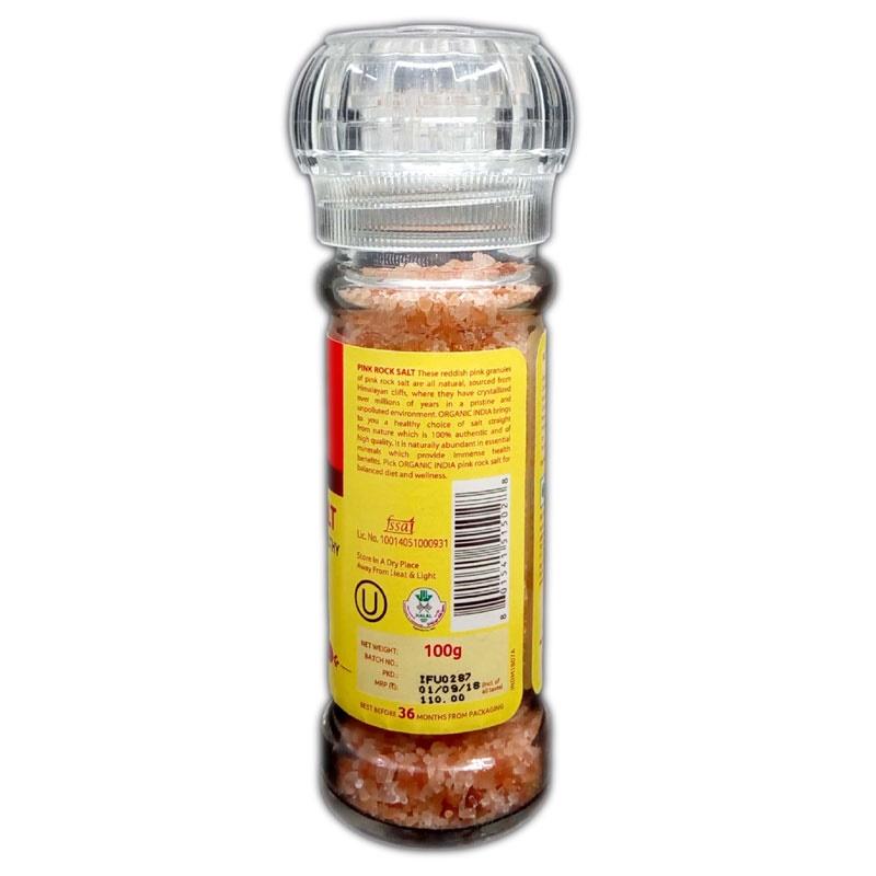 Organic India Pink Rock Salt Sendha Namak (100g)
