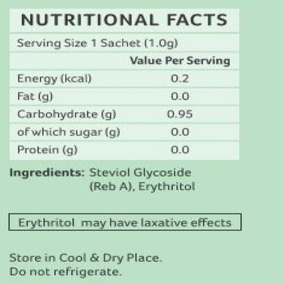 Organic India Stevia Natural Sweetener (25 Sachets Pack of 3)