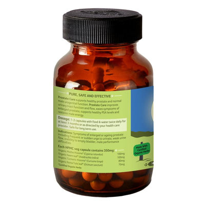 Organic India Prostate Care (60 Capsules Bottle)